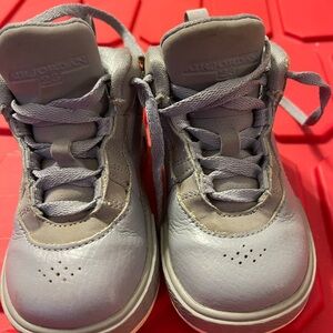 Jordan Kids Metallic Silver Sneakers